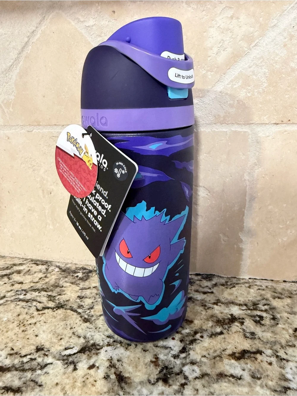 Pokemon Owala x Gengar - Target 30th Anniversary Collab Exclusive